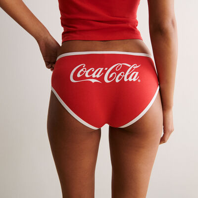 shorty coca-cola - rouge;