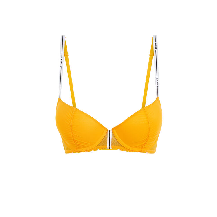Unifarbener Push-Up-BH aus Tüll truegirliz Unifarbener Push-Up-BH aus Tüll truegirliz;