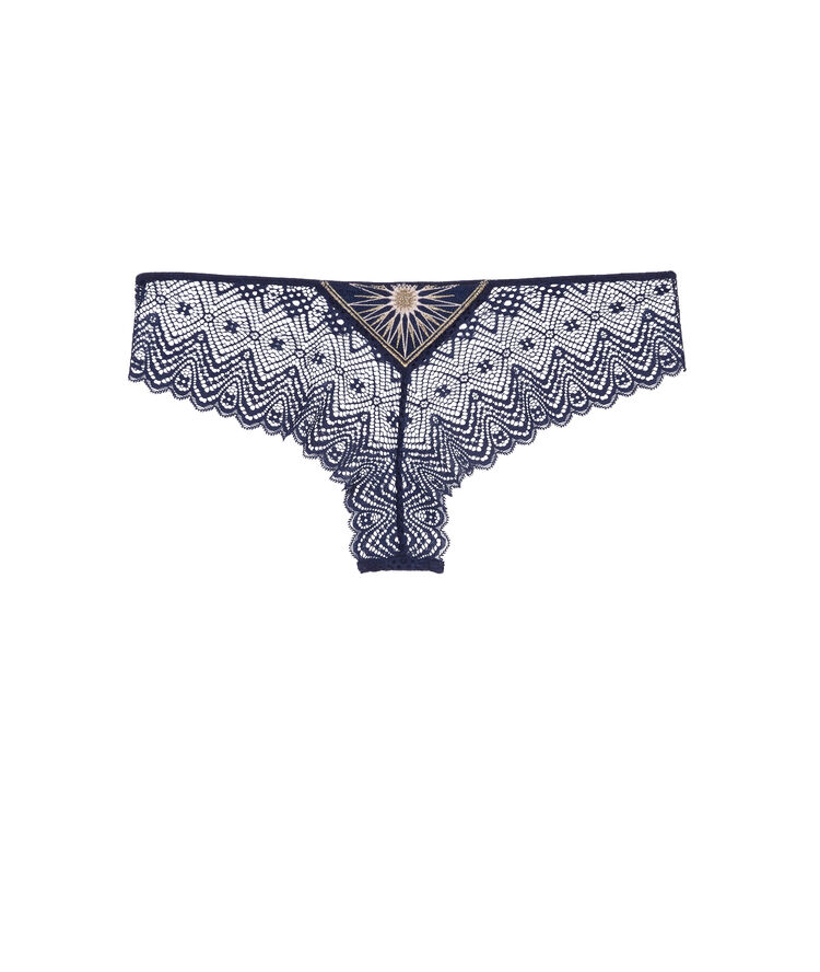 Haroscopiz midnight blue pants bleu marine.