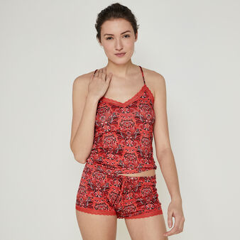 Vifleuriz coral shorts pink.