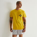 T-shirt with Minions pocket details - yellow
