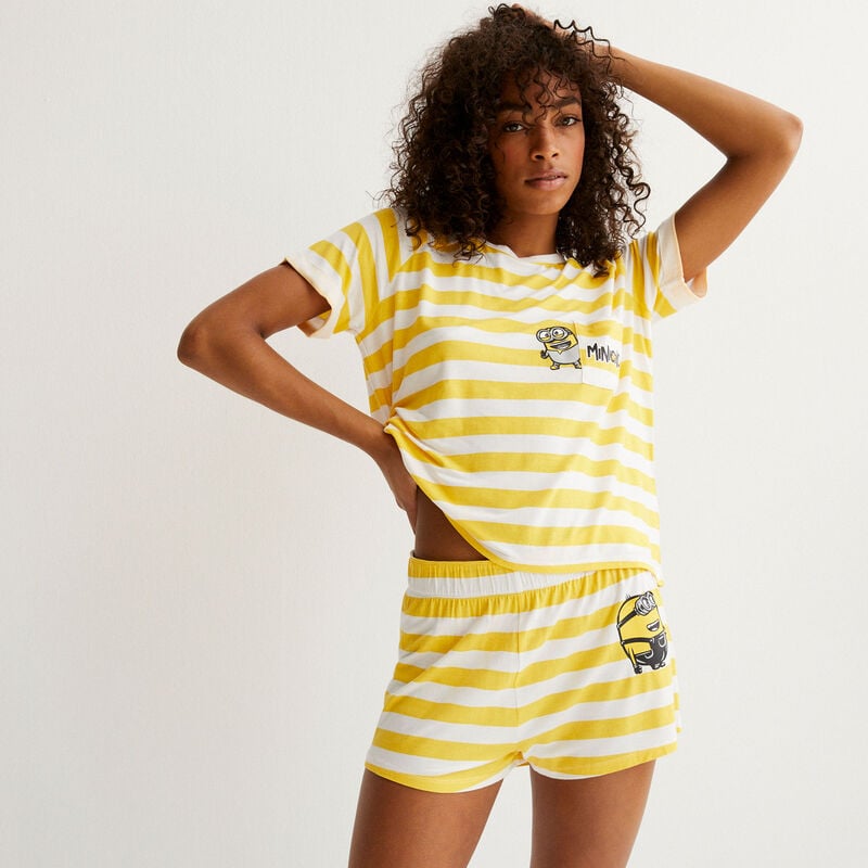 Minions striped top - yellow Minions striped top - yellow;