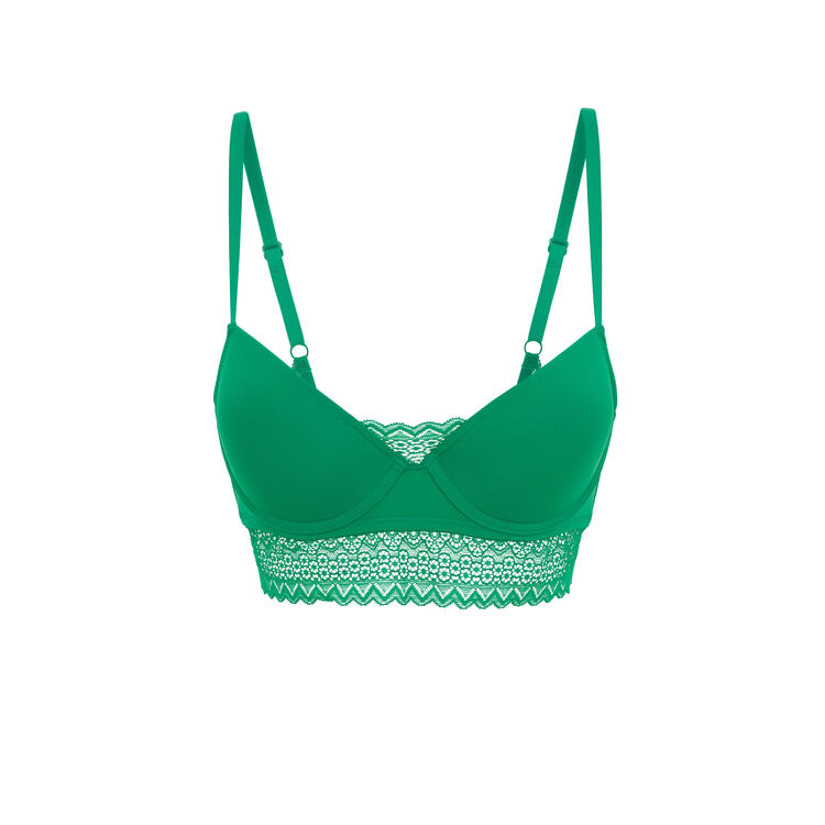 Aciduliz emerald green padded bra Aciduliz emerald green padded bra;