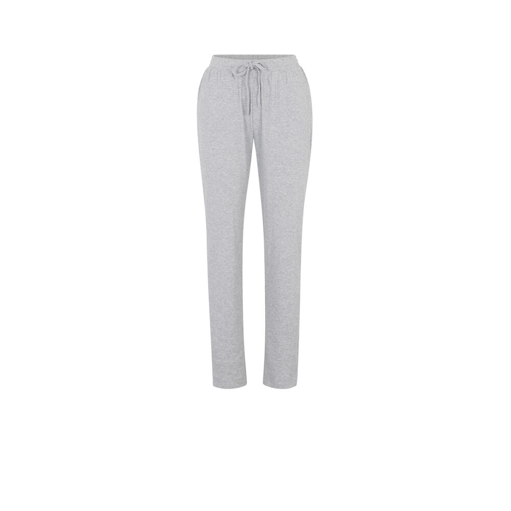 Jersey trousers - light grey grey.