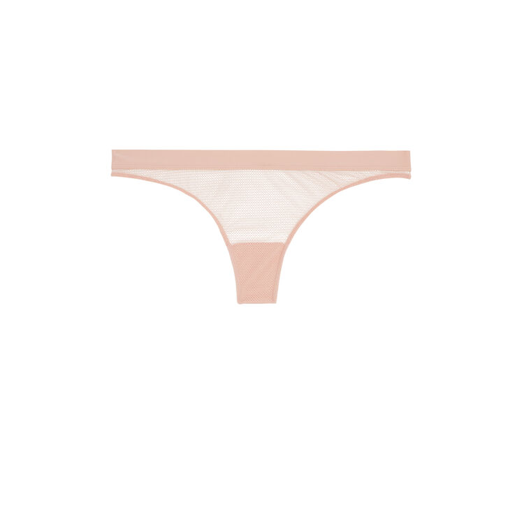 Appeliz pink thong pink.