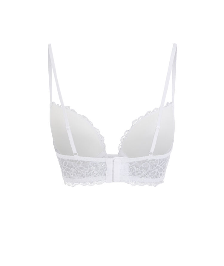 Sayiz white push-up bra white.