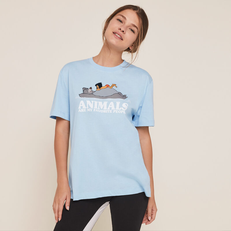 Top z krótkim rękawem w zwierzęta loveanimaliz Top z krótkim rękawem w zwierzęta loveanimaliz;