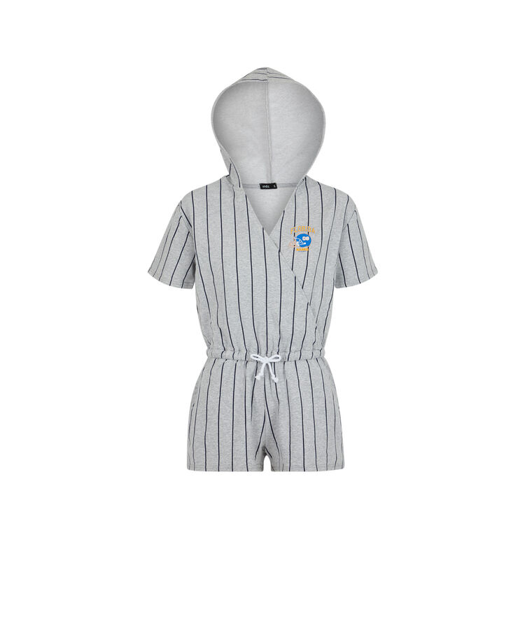 Rivervixiz short-sleeved playsuit grey.