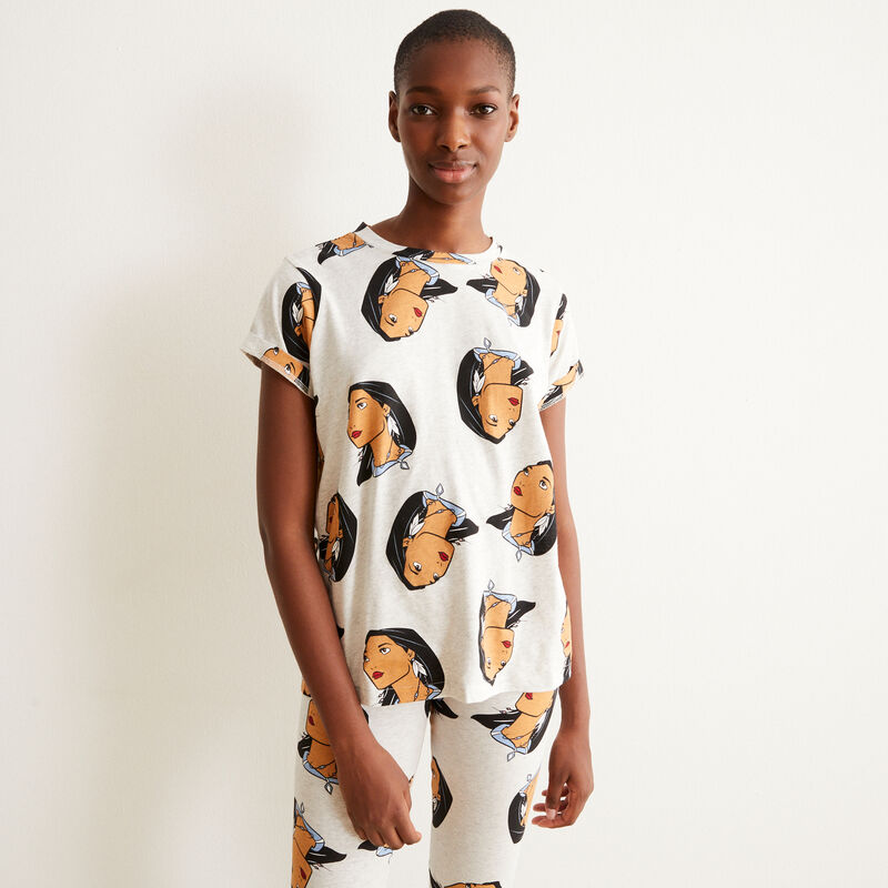 Pocahontas patterned top - cream Pocahontas patterned top - cream;