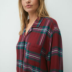 unisex plaid flannel shirt ;