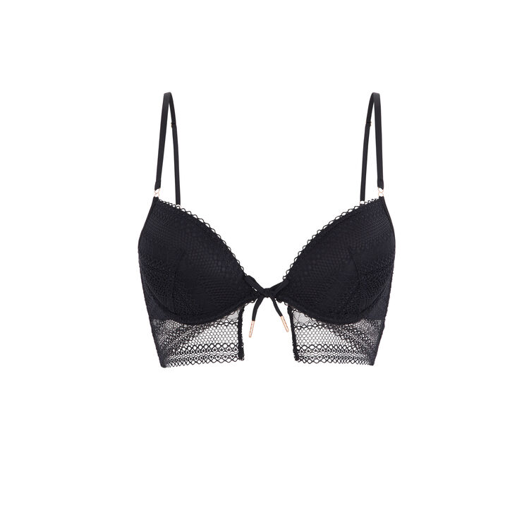 Neoriz bow detail push-up bra Neoriz bow detail push-up bra;
