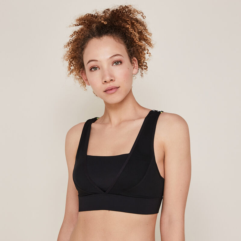 Microfibre sports bra - black Microfibre sports bra - black;