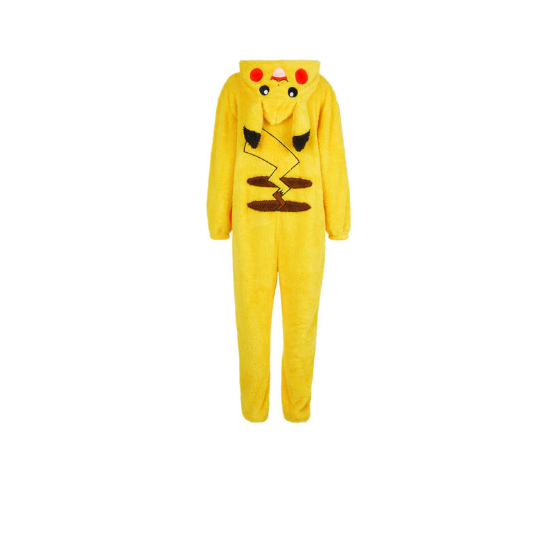 Combinaison polaire print pikachu pikatiz jaune.