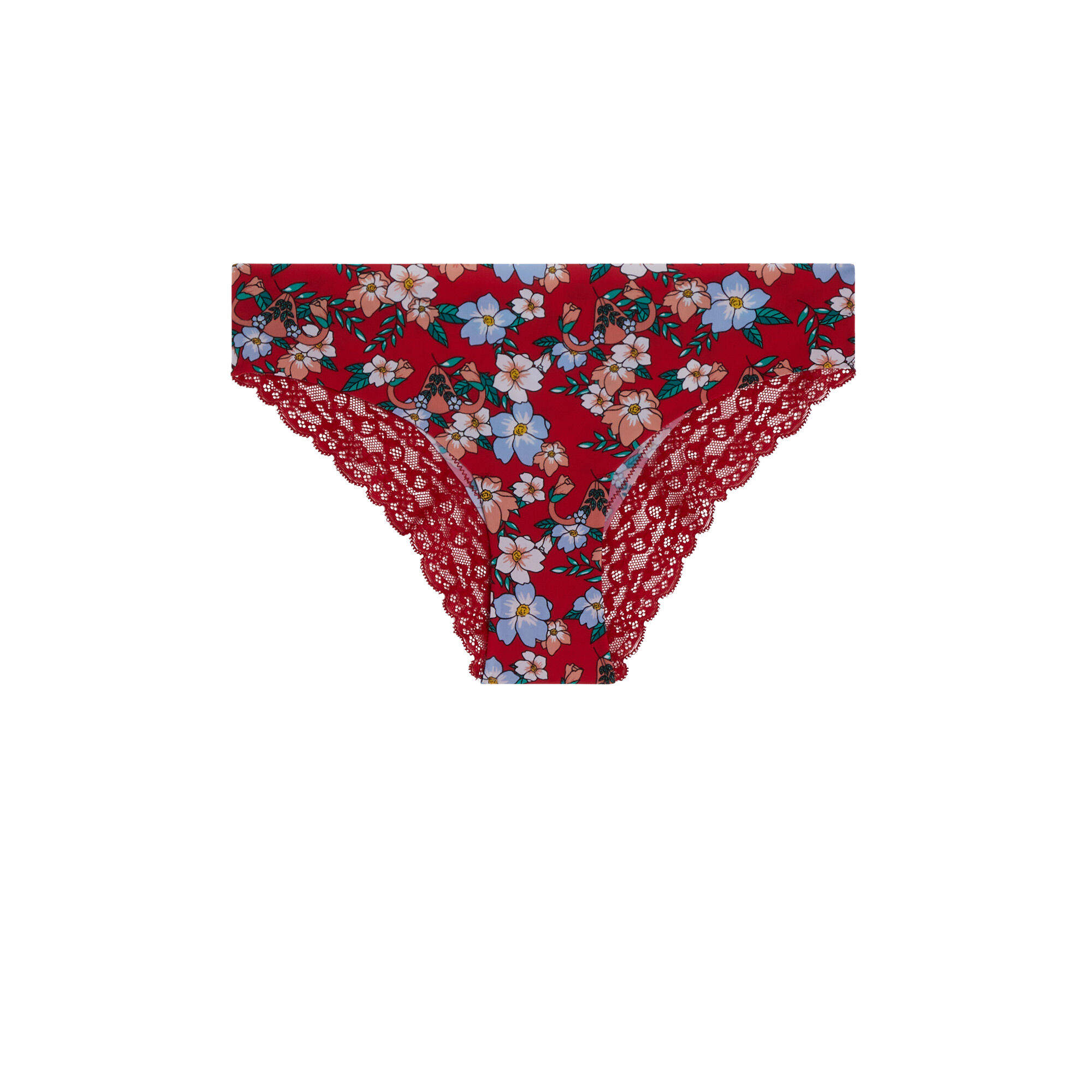 slip femme rouge