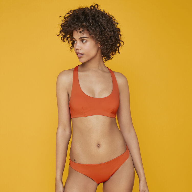 Оранжевый верх купальника бралетт africaniz orange.