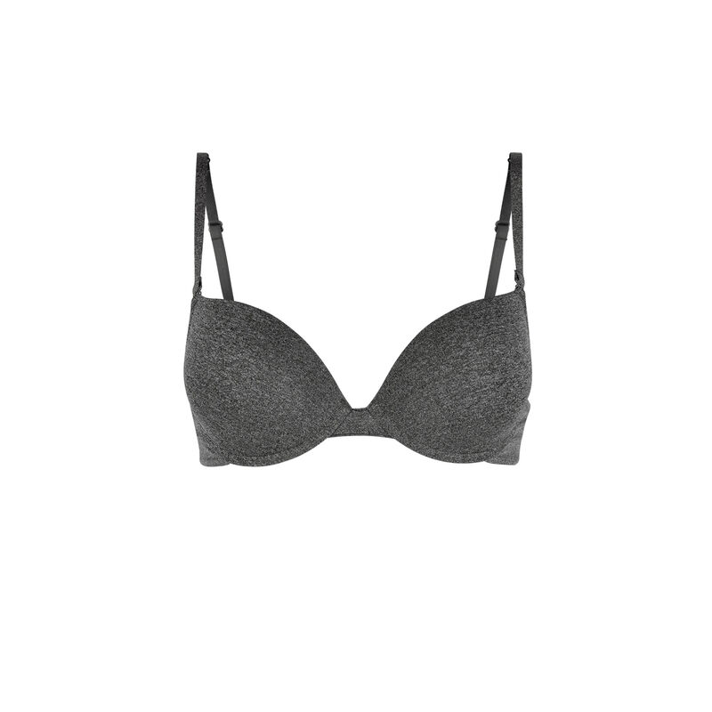 Micro marled grey gel bra Micro marled grey gel bra;