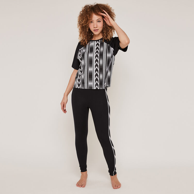 Noideaiz printed short-sleeved top Noideaiz printed short-sleeved top;