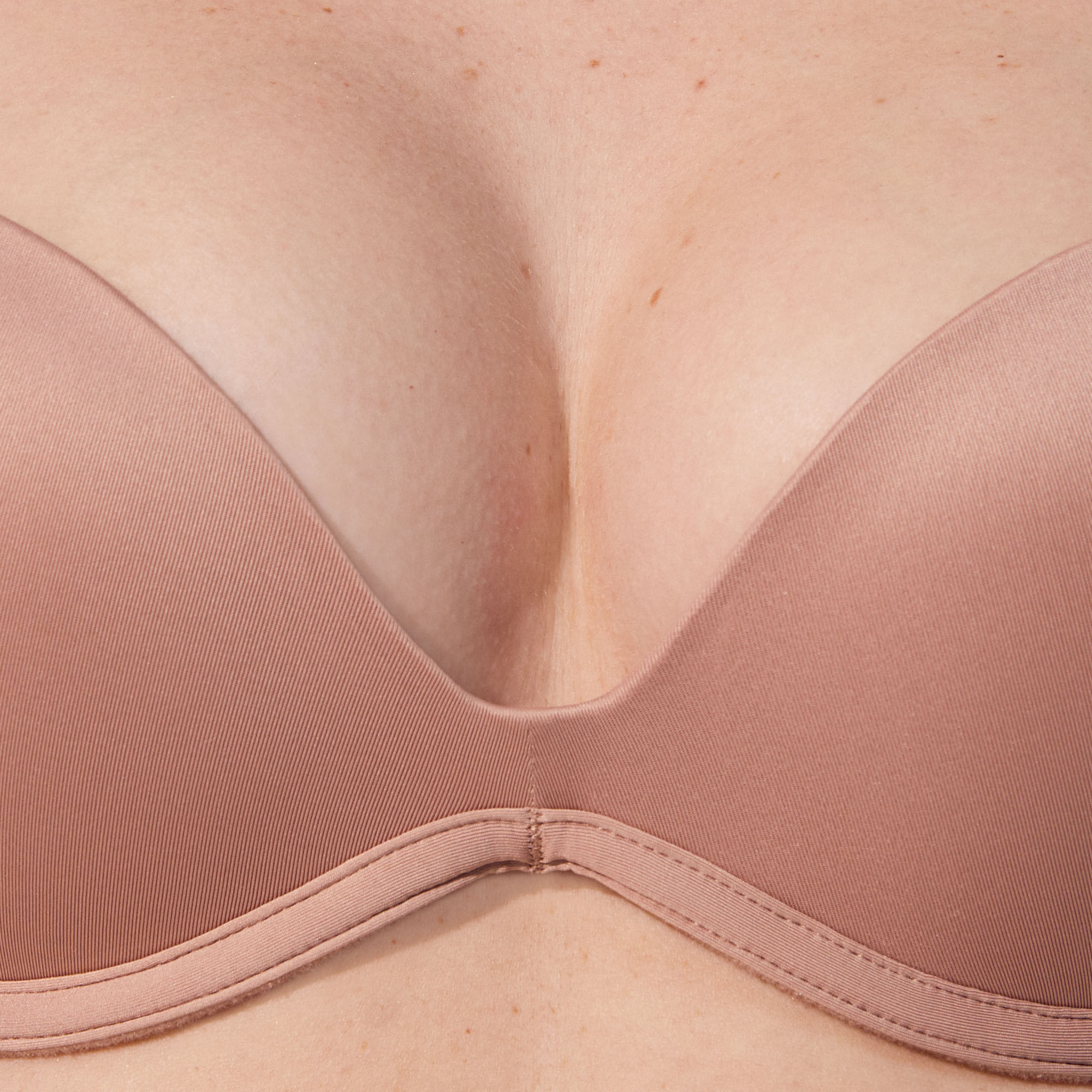 Push-up bra in microfiber - nude - Undiz