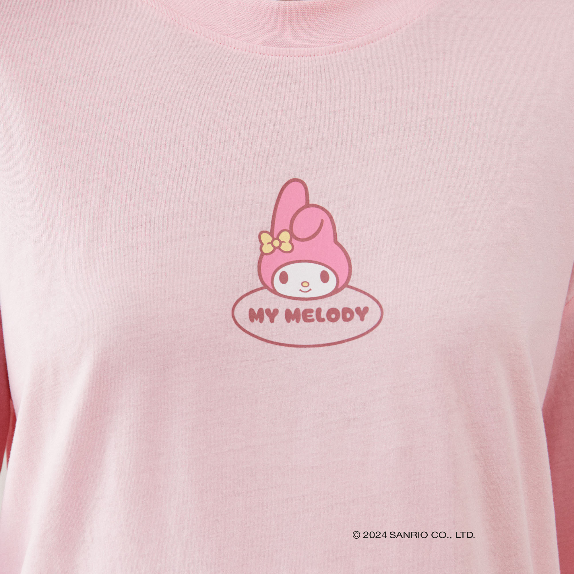 My Melody ホワイト Tシャツ 2024年ツアー My Melody white T-shirt - pull&bear