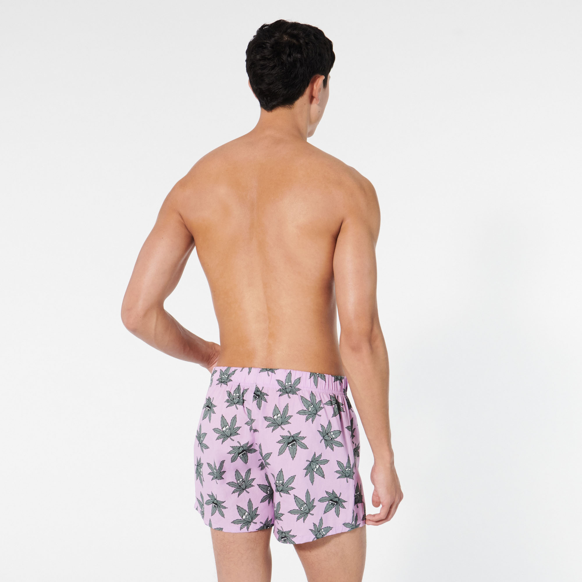 パンツ HOMMEgirls BOXER SHORT LAVENDER STRIPE Boxer Shorts in Classic Stripe – HOMMEGIRLS