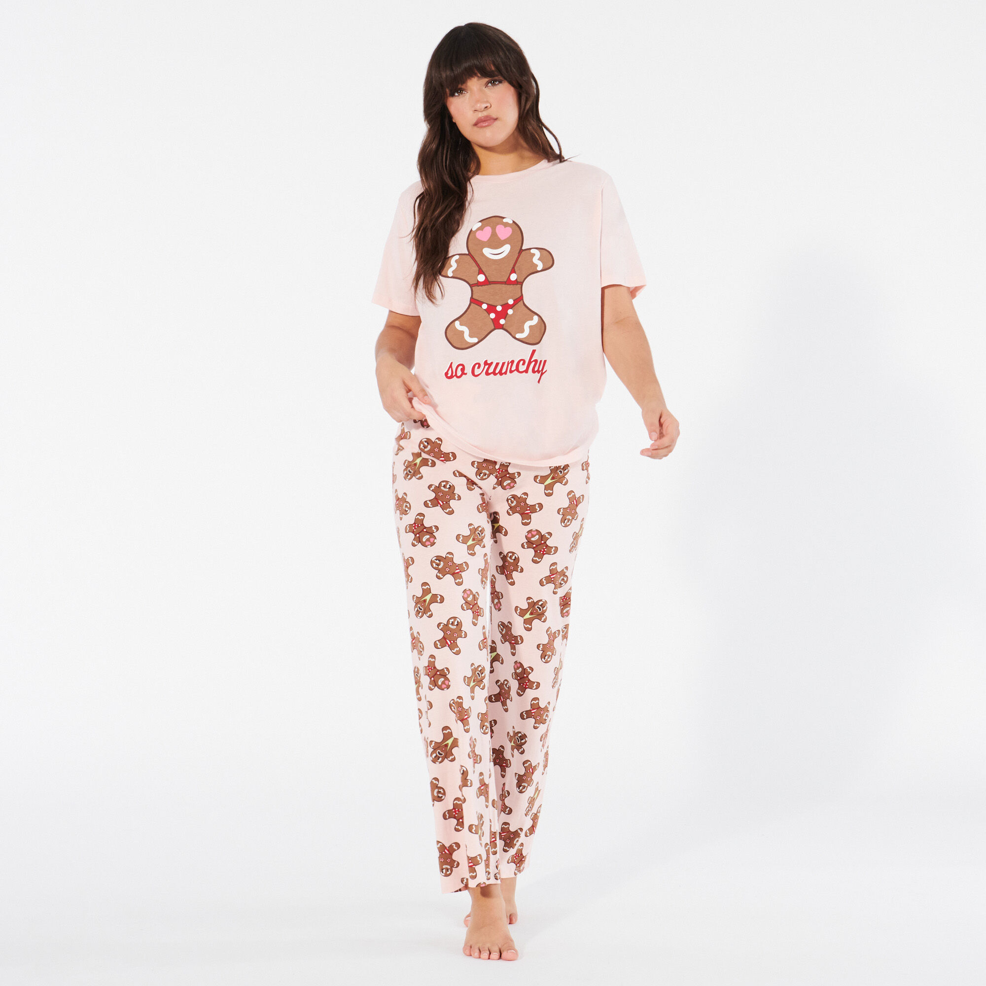 Pantalon de pyjama les Aristochats - rose clair - Undiz