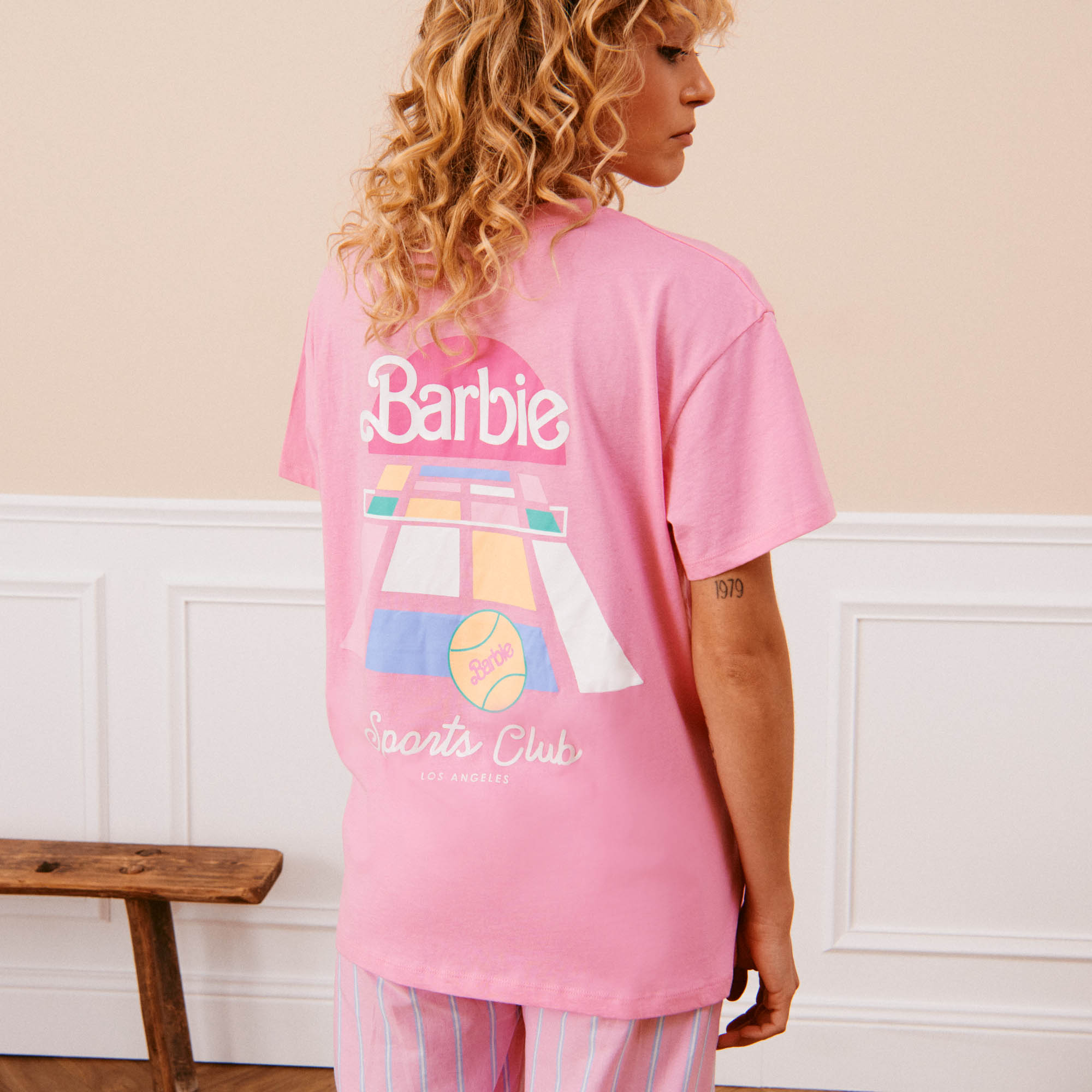 Tee Shirt Barbie Undiz Barbie Jersey Top Pink Undiz