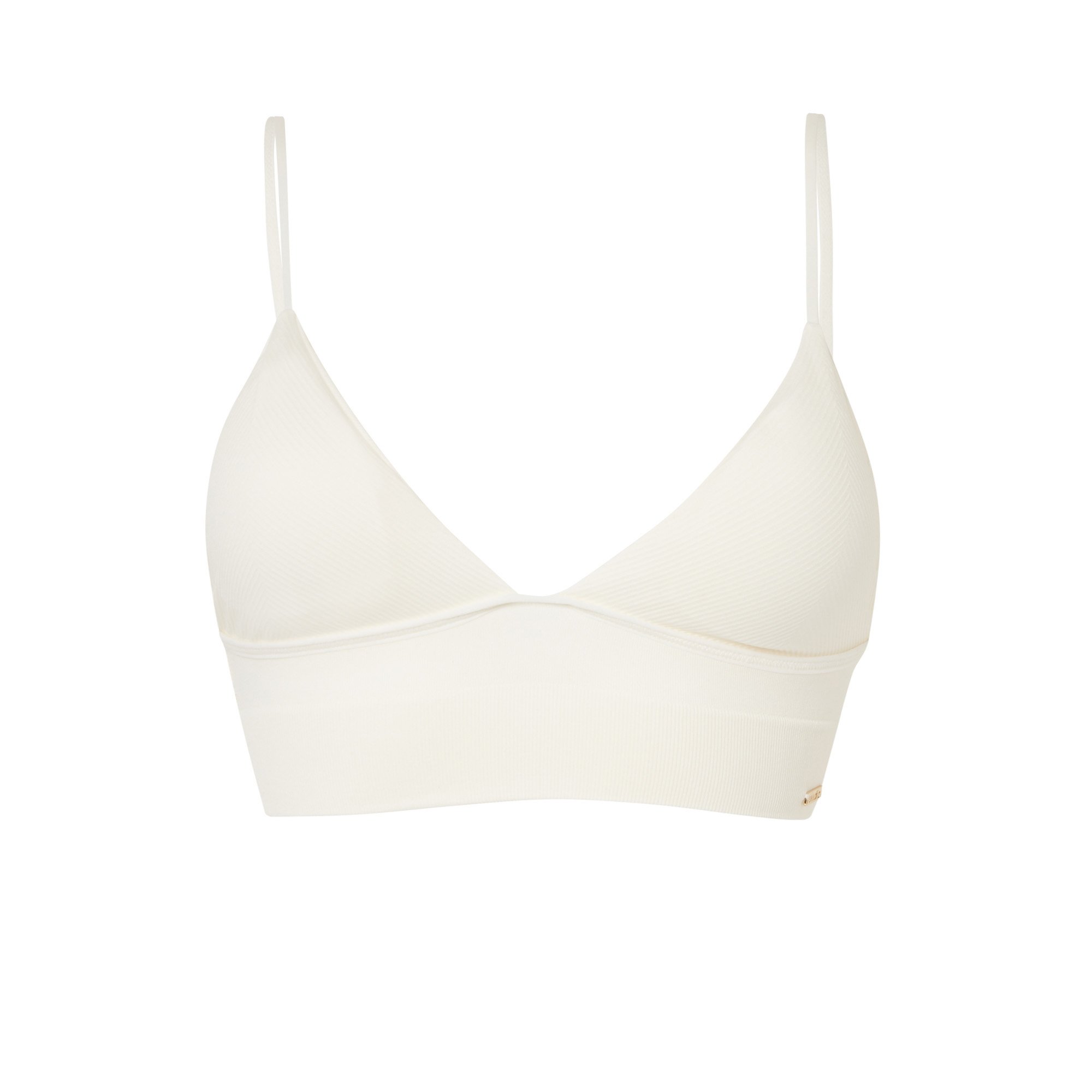 Push-up triangle bra - ecru - Undiz