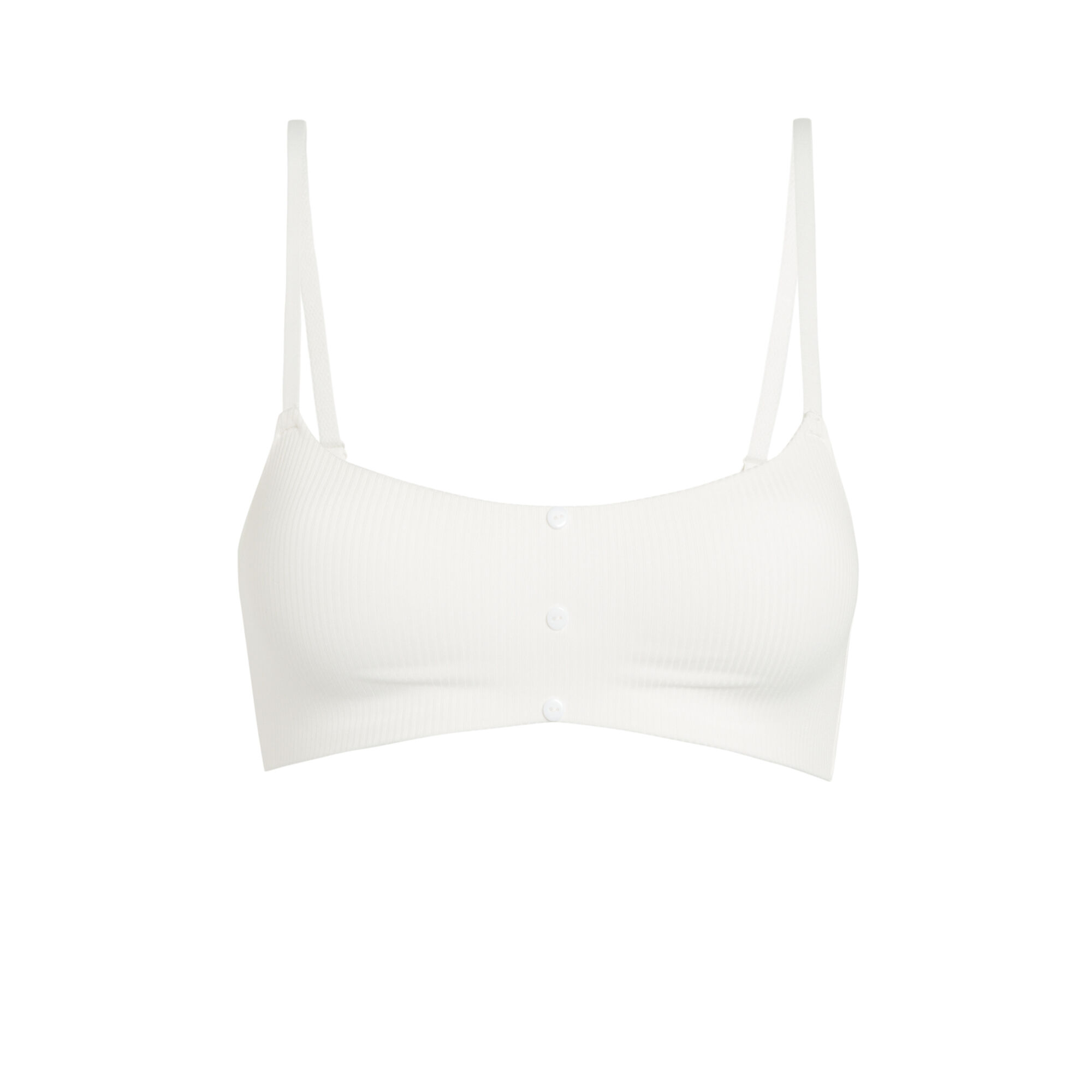 Lace and lurex balconette bra - ecru - Undiz